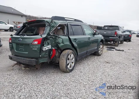 2012 Subaru Outback 2.5I Premium from USA, damaged, VIN 4S4BRBCC1C3289257